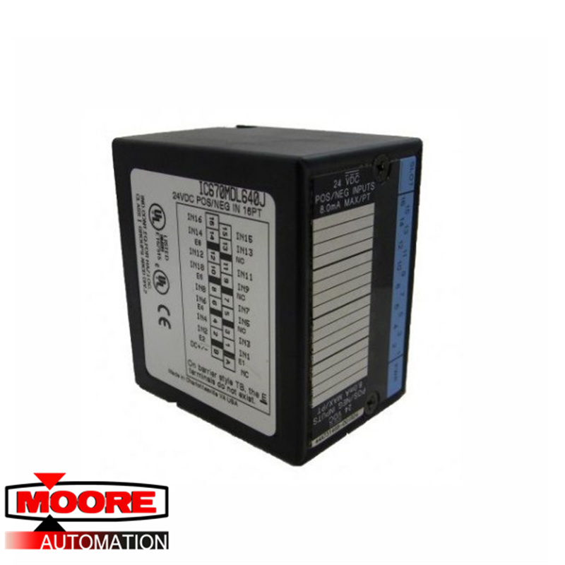 GE | IC670MDL640 | Uitvoermodule