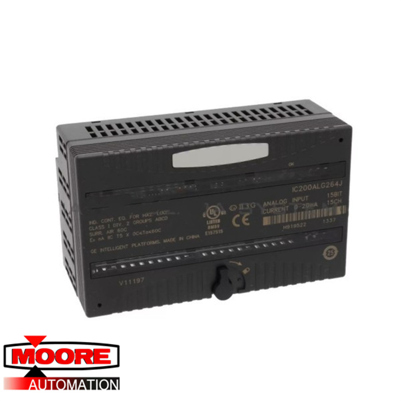 GE | IC200ALG264 | Analoge ingang 15 bit stroom 15 kanalen