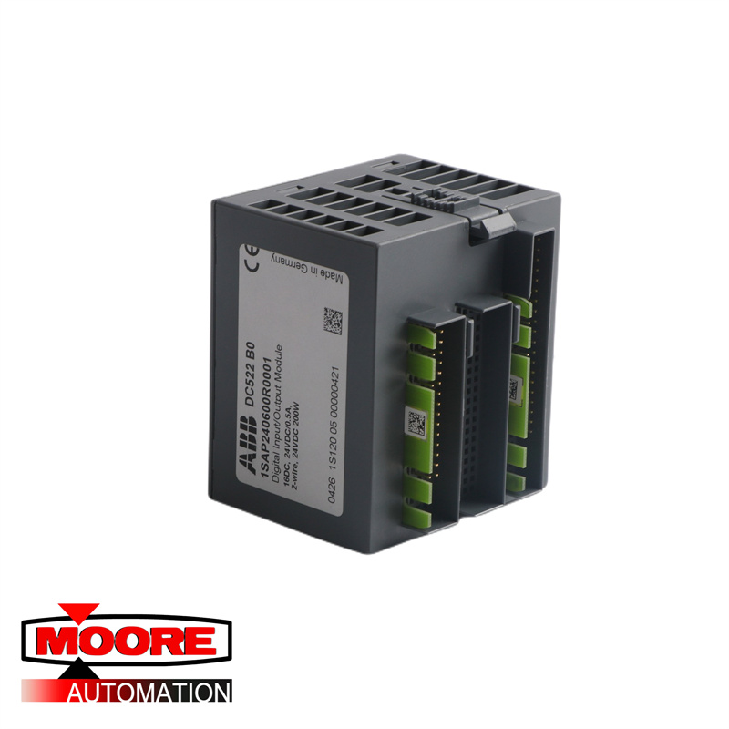 ABB| DC522 1SAP240600R0001 | Digitale invoer-/uitvoermodule