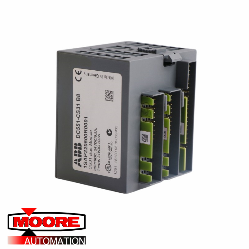 ABB| DC551-CS31 1SAP220500R00011 | Digitale I/O-busmodule