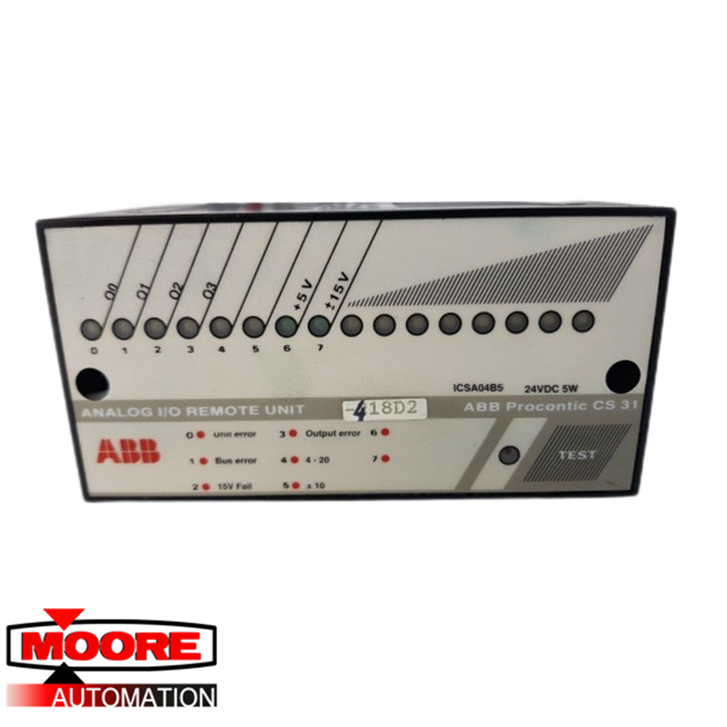 ABB| ICSA04B5 | Analoge uitgangseenheid - 24 Vdc