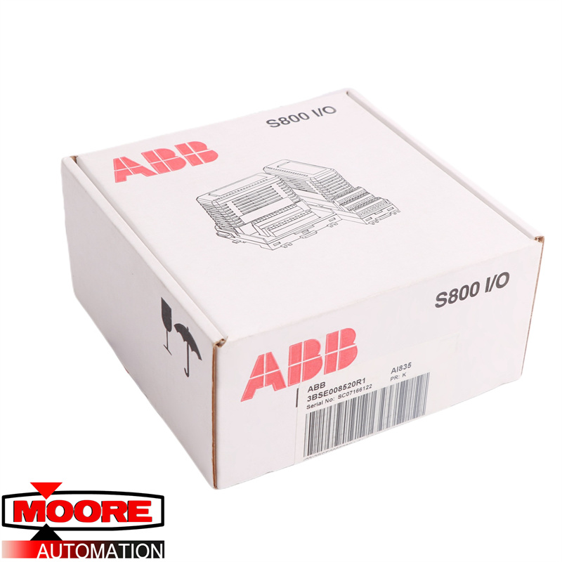 ABB| AI835 3BSE008520R1 | Analoge ingangsmodule - TC/MV