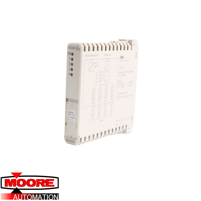 ABB AO920S 3KDE175531L9200 Geïsoleerde analoge uitgangsmodule