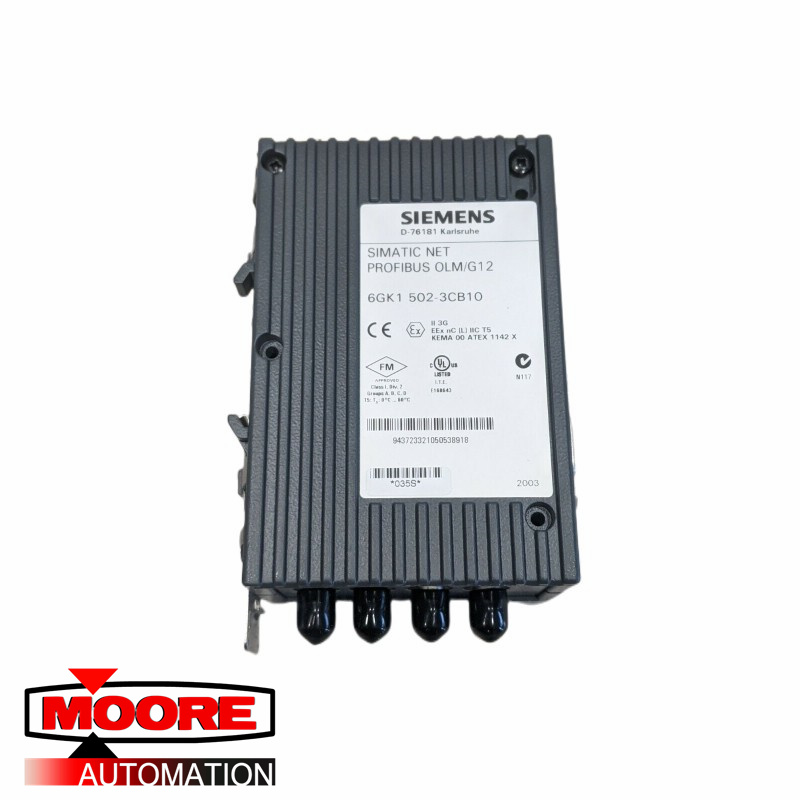 SIEMENS 6GK1502-3CB10 Profibus OLM/G12 optische linkmodule