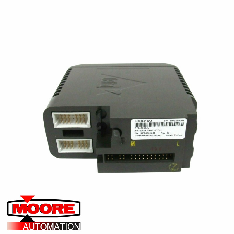 EMERSON KJ3222X1-BA1 12P2532X092 Analoog IN 4-20 Hart Localbus