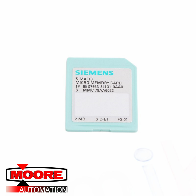 SIEMENS 6ES7953-8LL31-0AA0 Micro-geheugenkaart - 2 MB