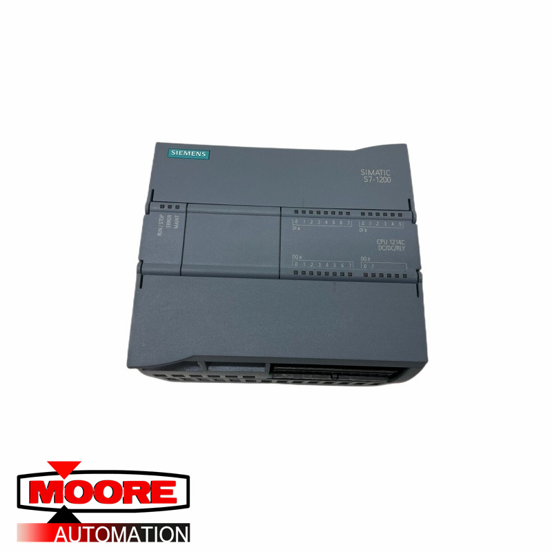 SIEMENS 6ES7214-1HG40-0XB0 CPU 1214C DC/DC/RELAIS 14DI/10DO/2AI