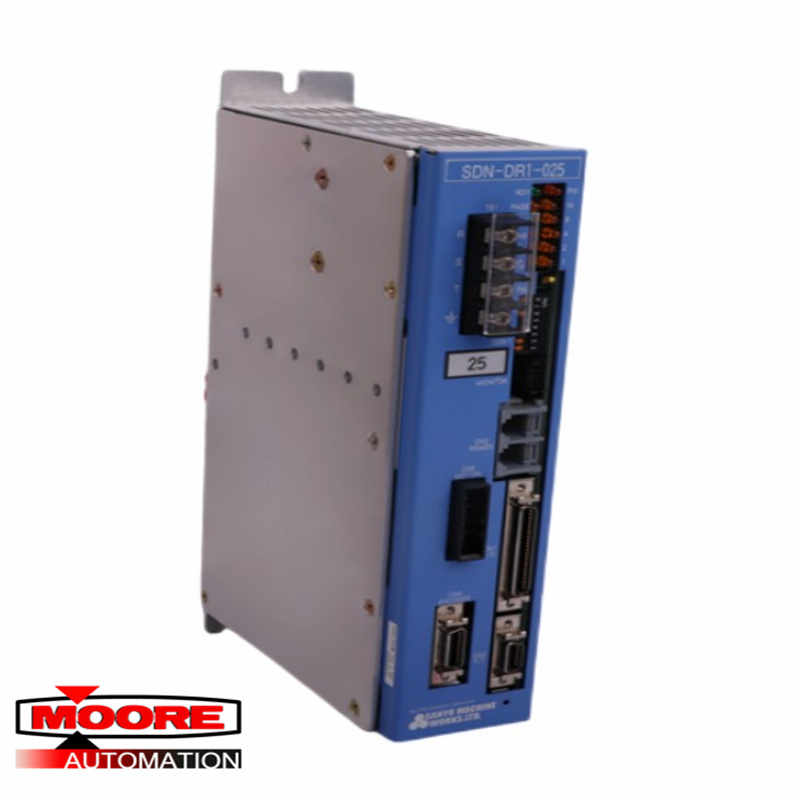 3 eerste SD-DR1-025 Servo-drive