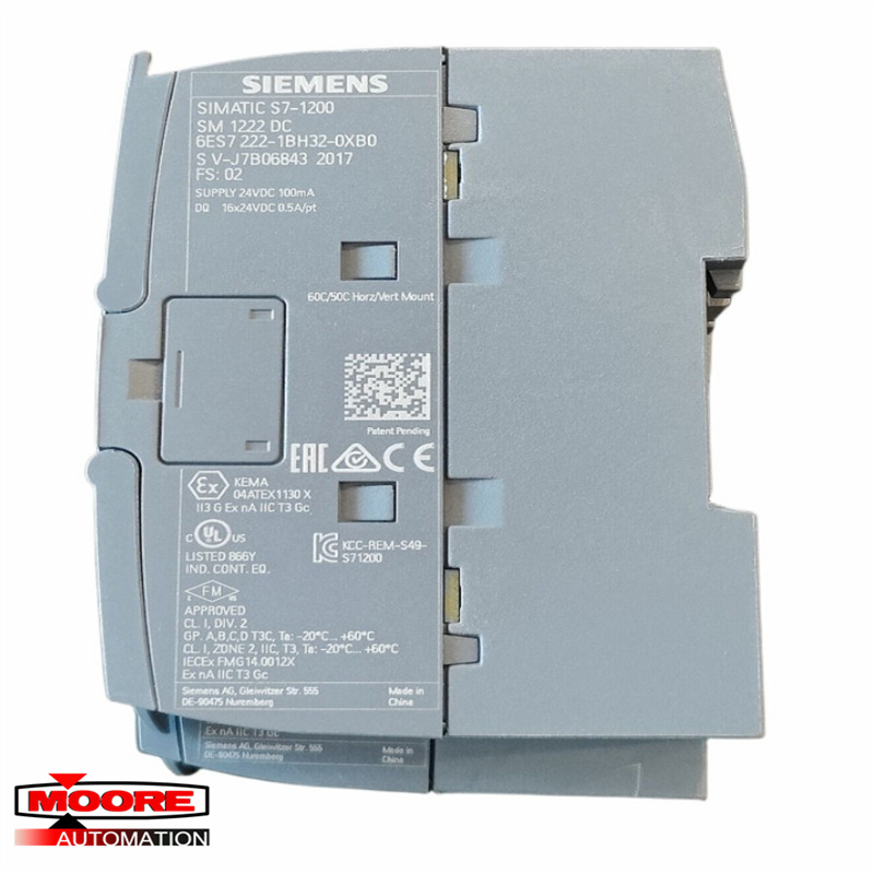 SIEMENS 6ES7222-1BH32-0XB0 DIGITALE UITGANGSMODULE