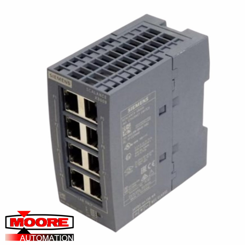 SIEMENS 6GK5008-0BA00-1AB2 Industriële Ethernet-switch