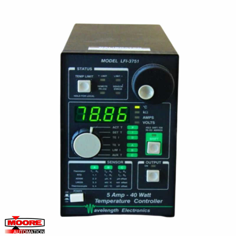 GOLFLENGTE ELEKTRONICA LFI-3751 Prestatietemperatuurregelaar