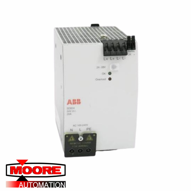 ABB SD834 3BSC610067R1 Voedingsapparaat