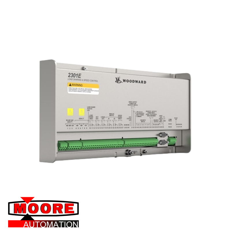 WOODWARD 2301E Snelheidsregelaar-belastingsaandeel