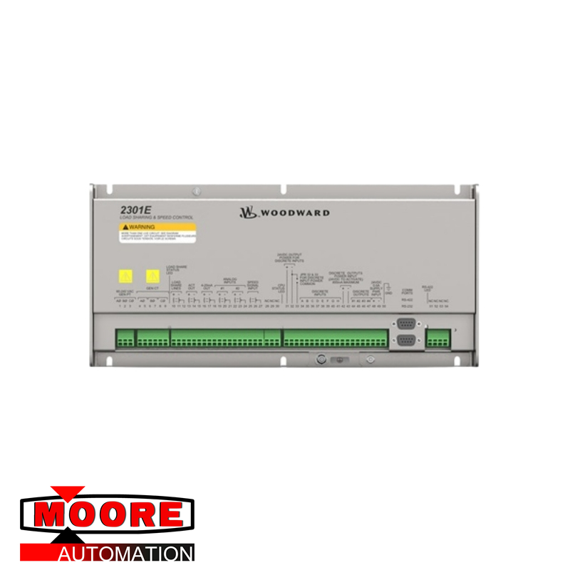 WOODWARD 2301E Snelheidsregelaar-belastingsaandeel