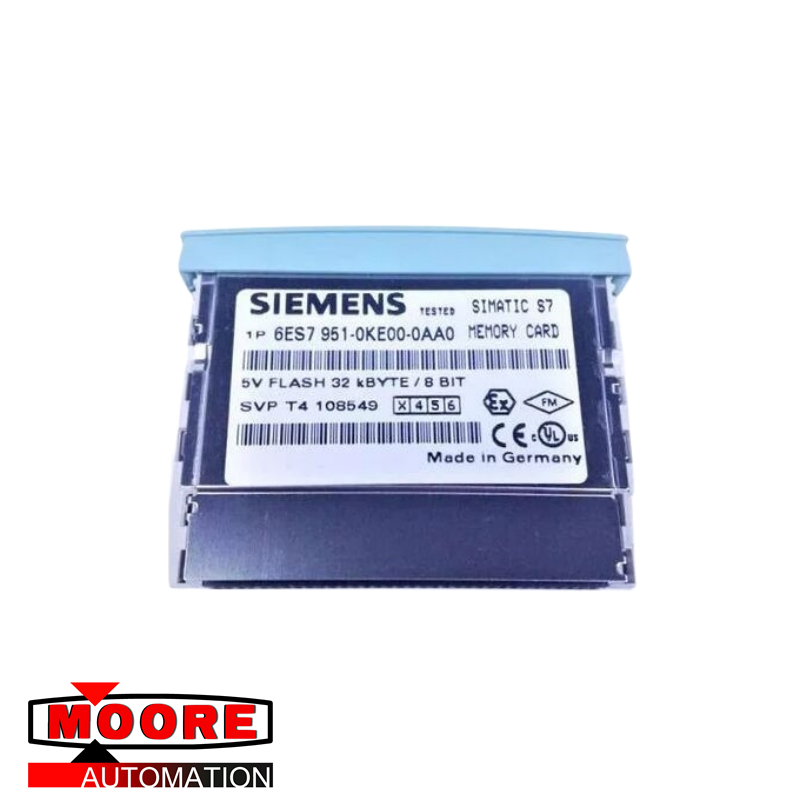 SIEMENS 6ES7951-0KE00-0AA0 Flash-geheugenkaart - 32 KB