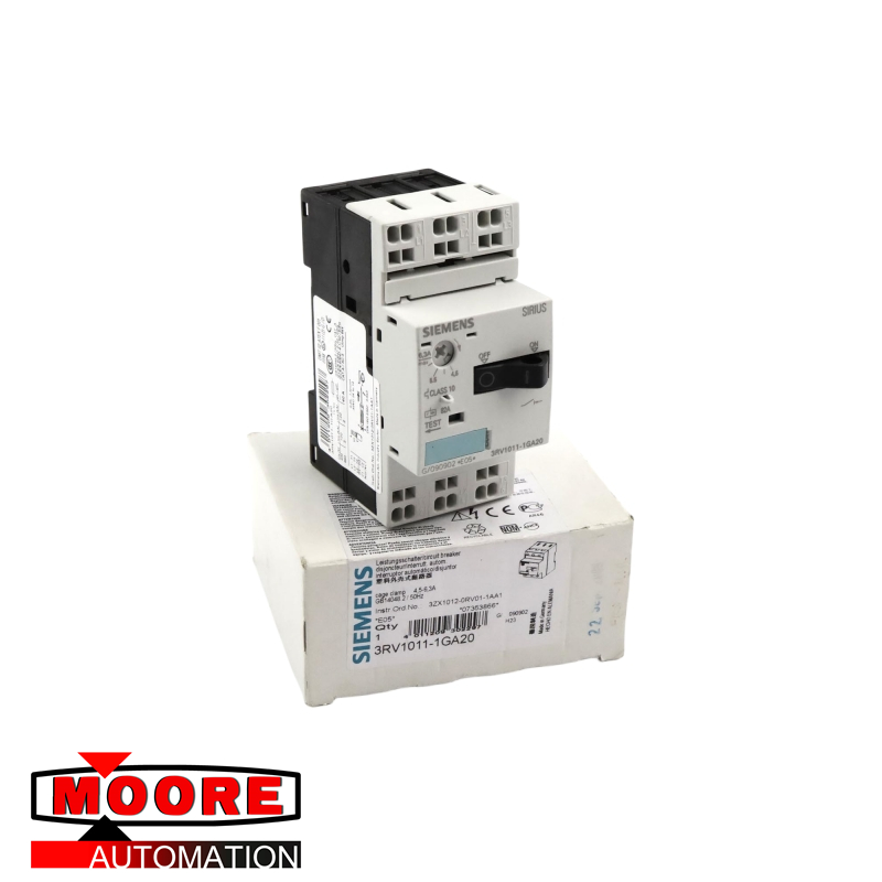 SIEMENS 3RV1011-1GA20 stroomonderbreker