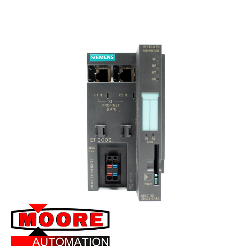 SIEMENS 6ES7151-3BA23-0AB0 PLC-uitbreidingsmodule