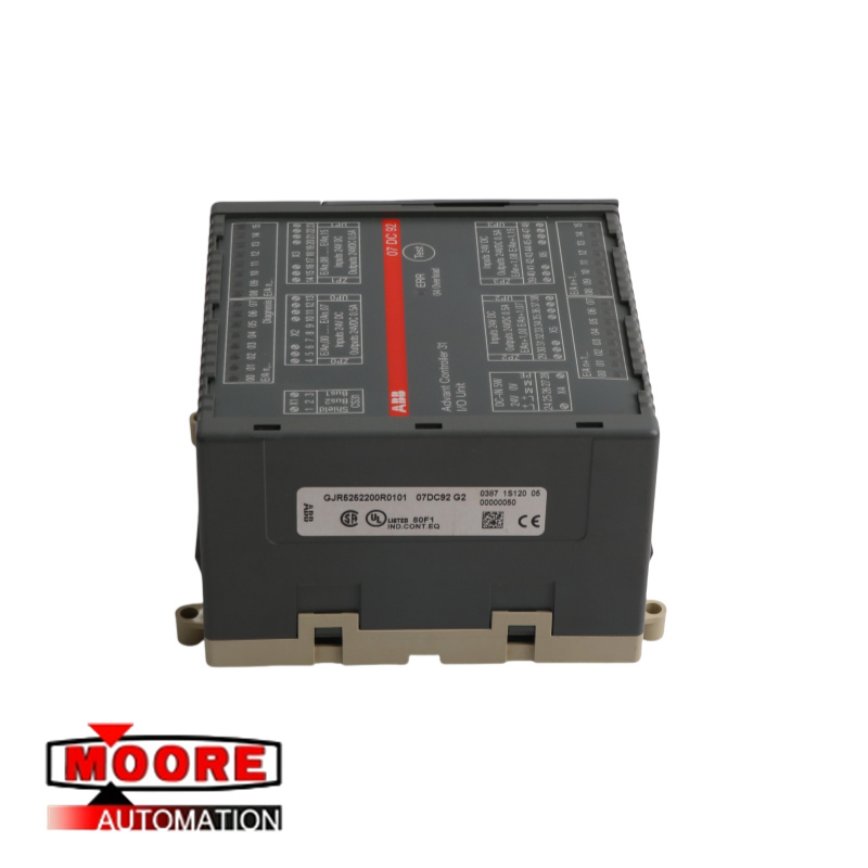 ABB 07DC92 GJR5252200R0101 Configureerbare digitale I/O-module