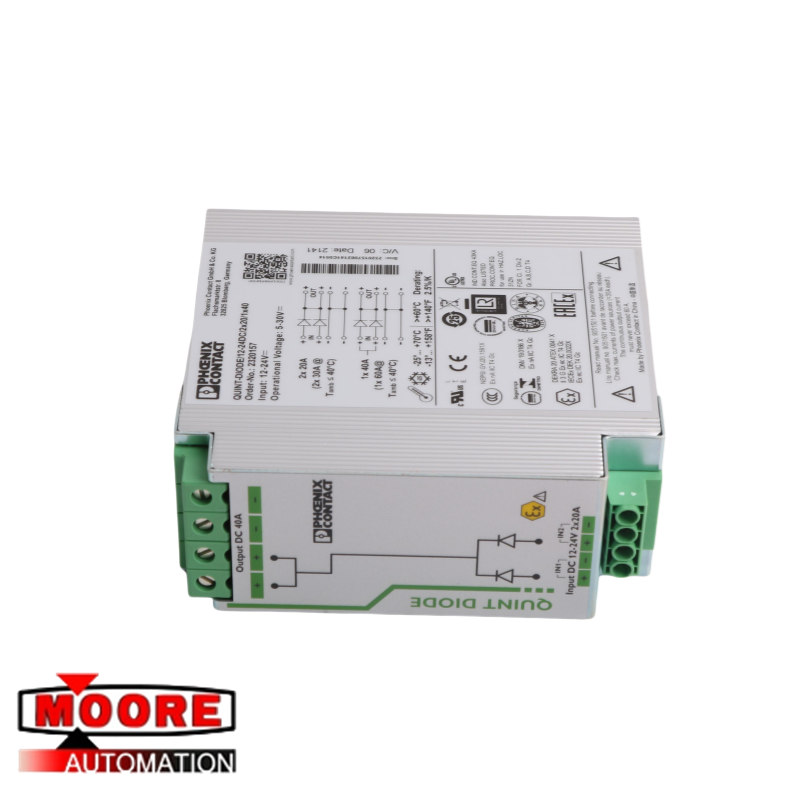 Phoenix Contact 2320157 QUINT-DIODE'12-24DC/2x20/1x40-module