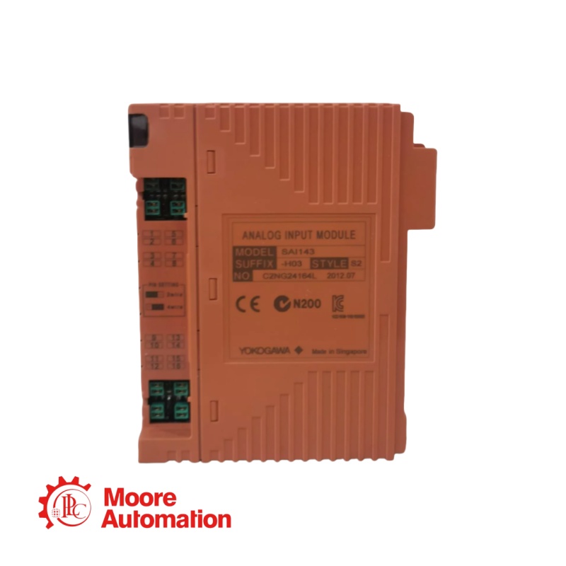 Yokogawa SAI143-H03 16-channel analog input module