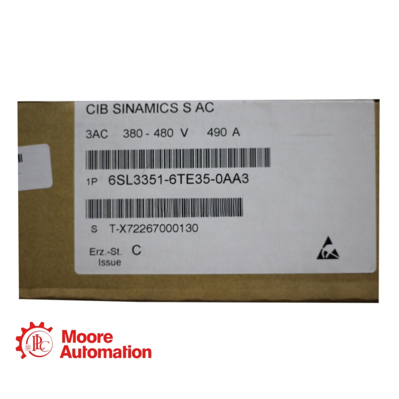 SIEMENS 6SL3355-6TE35-0AA3 convertermodule