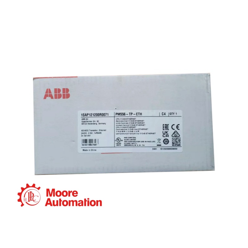 ABB PM556-TP-Eth Ethernet-communicatie