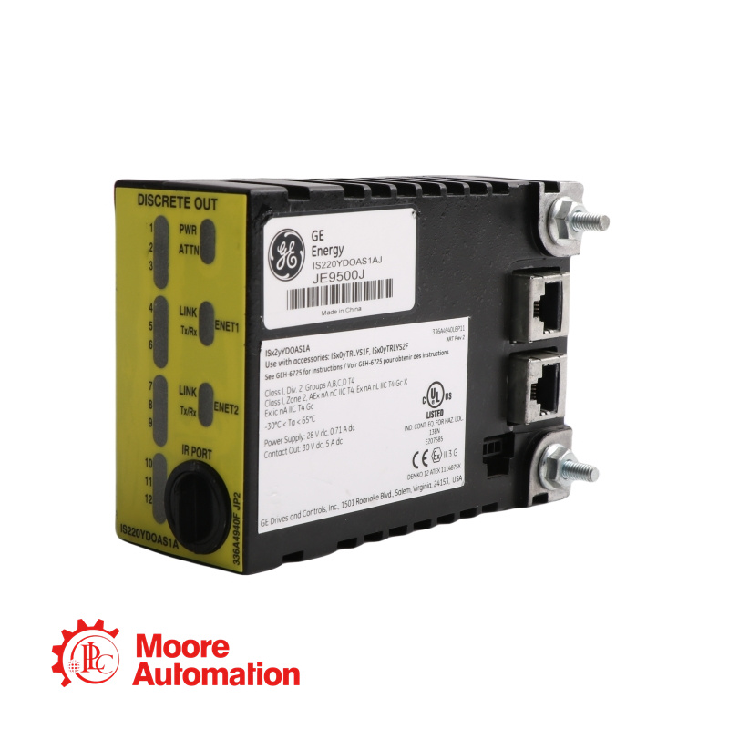 GE IS220YDOAS1A Discrete Output I/O-pakket