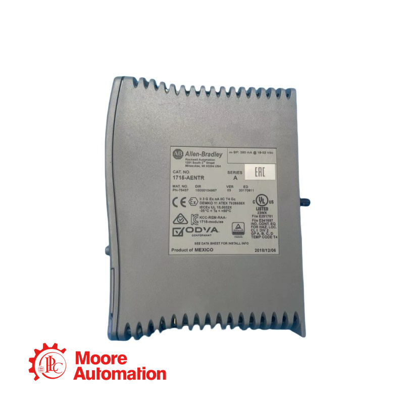 PLC 1715-AENTR EtherNet/IP-communicatieadaptermodule