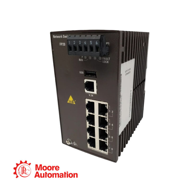 EMERSON FP20-6TX2TX KJ1611X1-BA1 12P4448X032 Netwerkswitchmodule