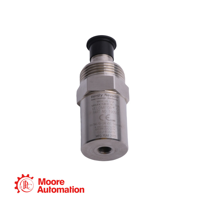 Bently Nevada 190501-06-00-04 Velomitor CT Snelheidstransducer