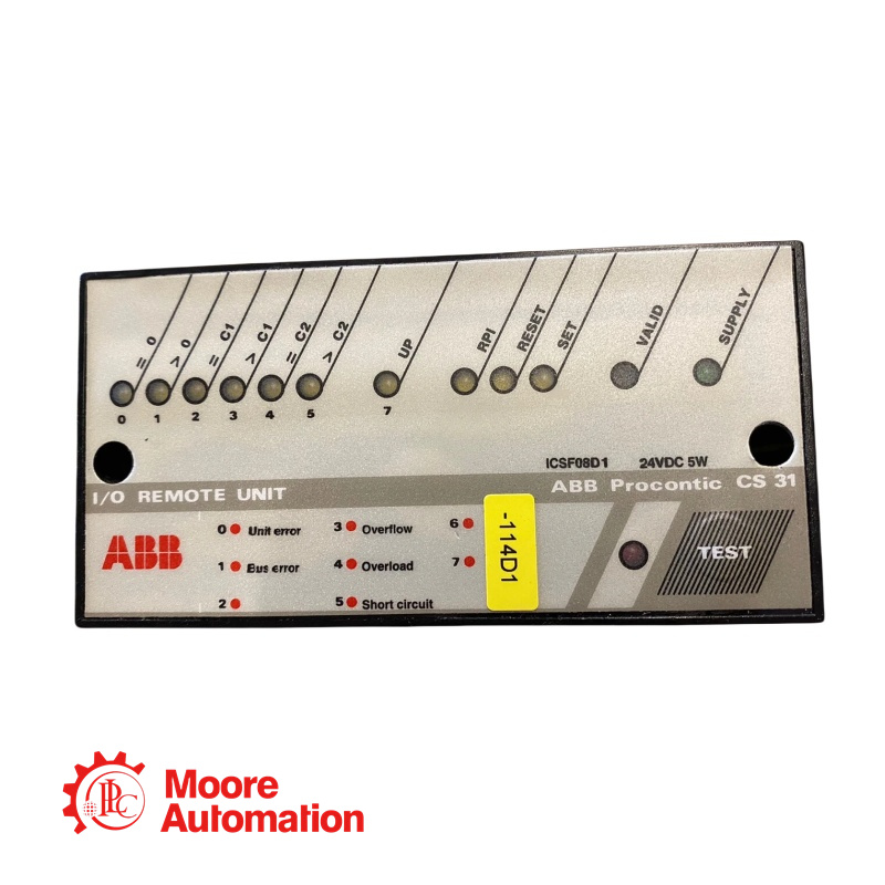 ABB ICSF08D1 FPR3323101R1012 Analoge afstandsbediening