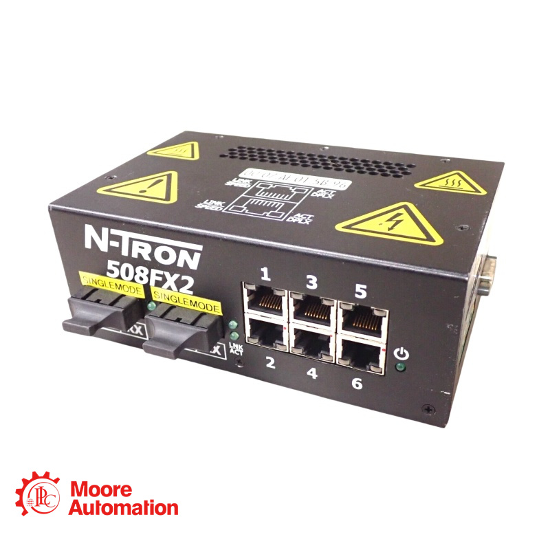 Red Lion 508FXE2-A-SC-40 Ethernet-switch voor procesbesturing