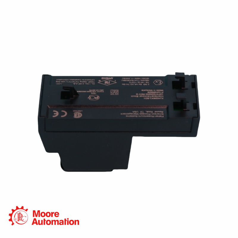 EMERSON KJ4006X1-BC1 12P4720X062 gezekerde 8-kanaals aansluitklem