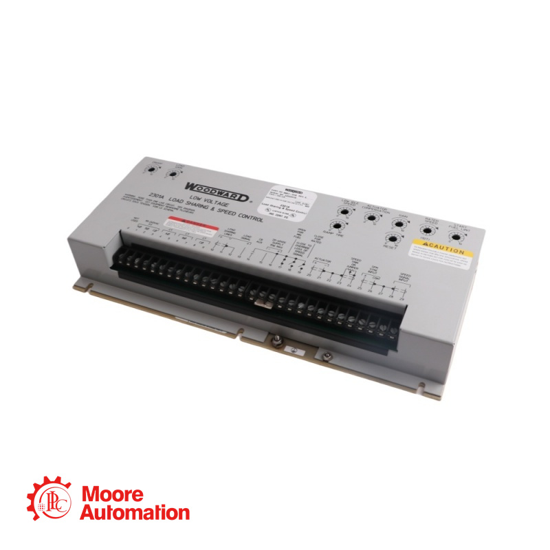 WOODWARD LAAGSPANNING 9907-018/2301A BELASTINGVERDELING EN SNELHEIDSREGELING
