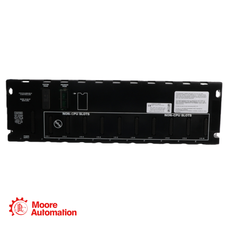 General Electric IC693CPU323 10-slot basis met turbo-CPU in basis