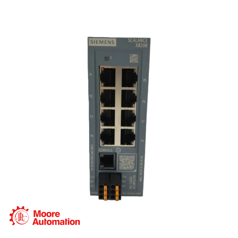 Siemens 6GK5208-0BA00-2AB2 Switch Ethernet