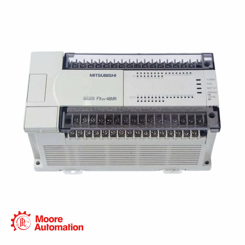 Mitsubishi FX2N-48MR-001 PLC Base Unit with Relay Outputs