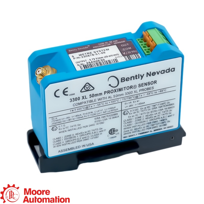 Bently Nevada 330878-X0-00 MOD:177889-01 3300 XL 50 mm Proximitor Sensor