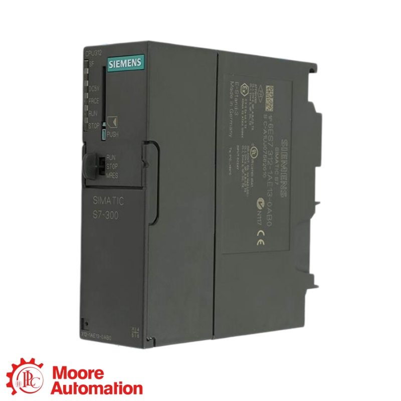 Siemens 6ES7312-5BF04-0AB0 SIMATIC S7-300 CPU 312C Compact CPU with MPI 10 DI 6 DQ 64 KB
