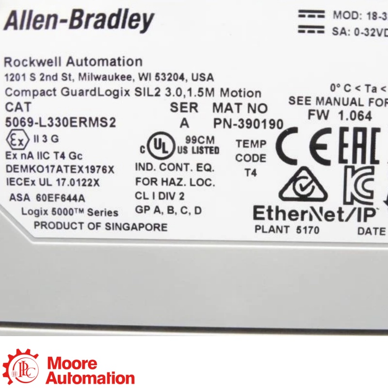 5069-L330ERMS2 GL 5380 SIL2 Motion Controller
