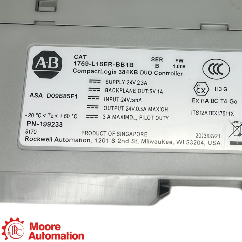 1769-L16ER-BB1B CL 5370 L1 Controller