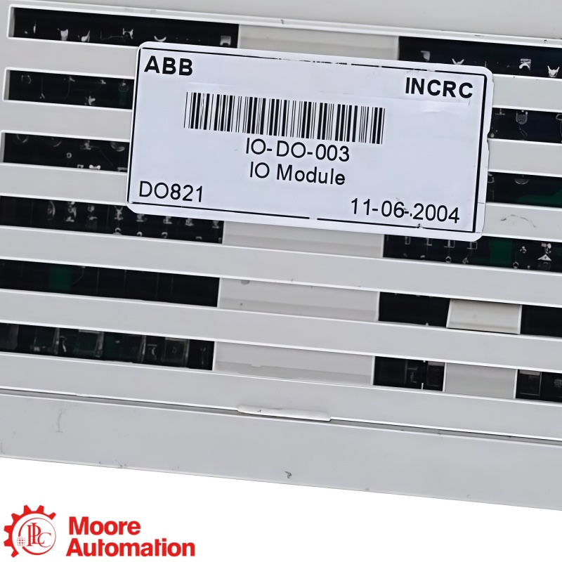 ABB DO821 3BSE013250R1 8-kanaals relaisuitgangsmodule