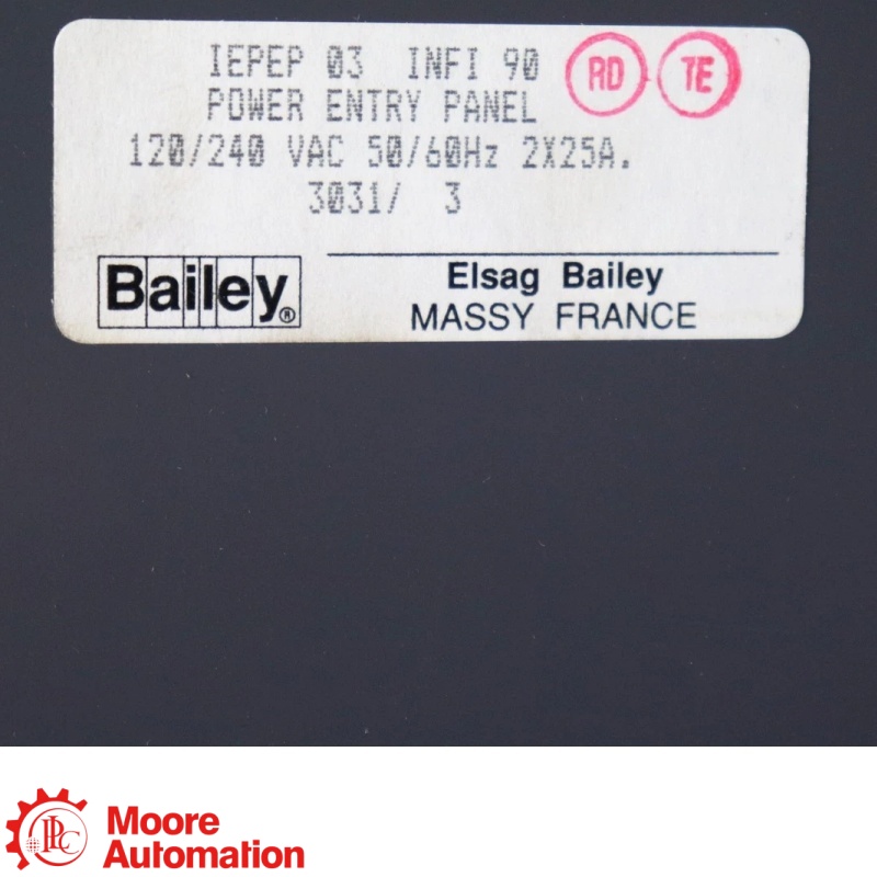 ABB Bailey IEPEP03 PIEPEP03 INFI 90 Stroomingangspaneel