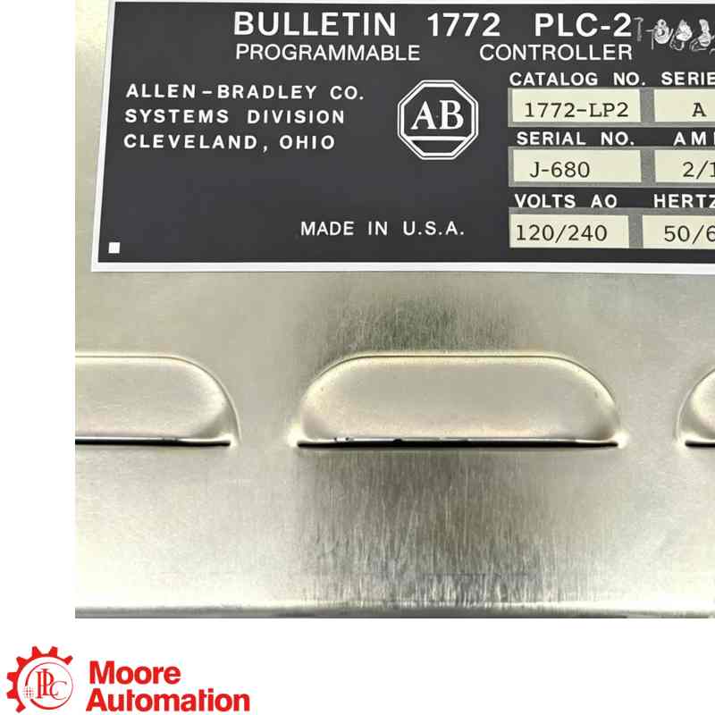 PLC 1772-LP2 Legacy 2/20 Processor Unit