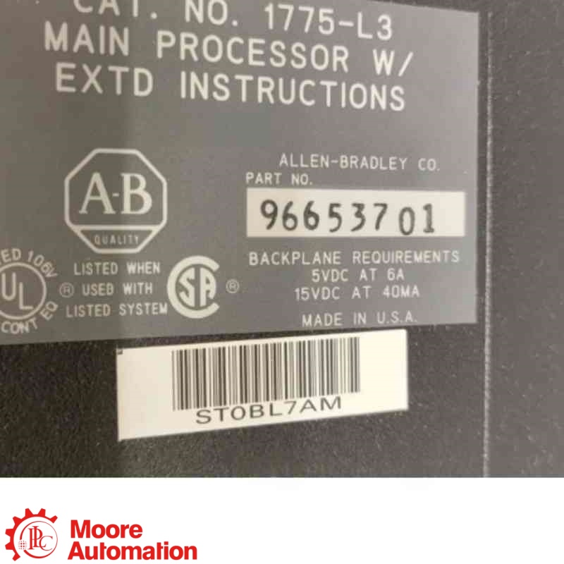 PLC 1775-L3 PLC-3 niveau 3 hoofdprocessormodule