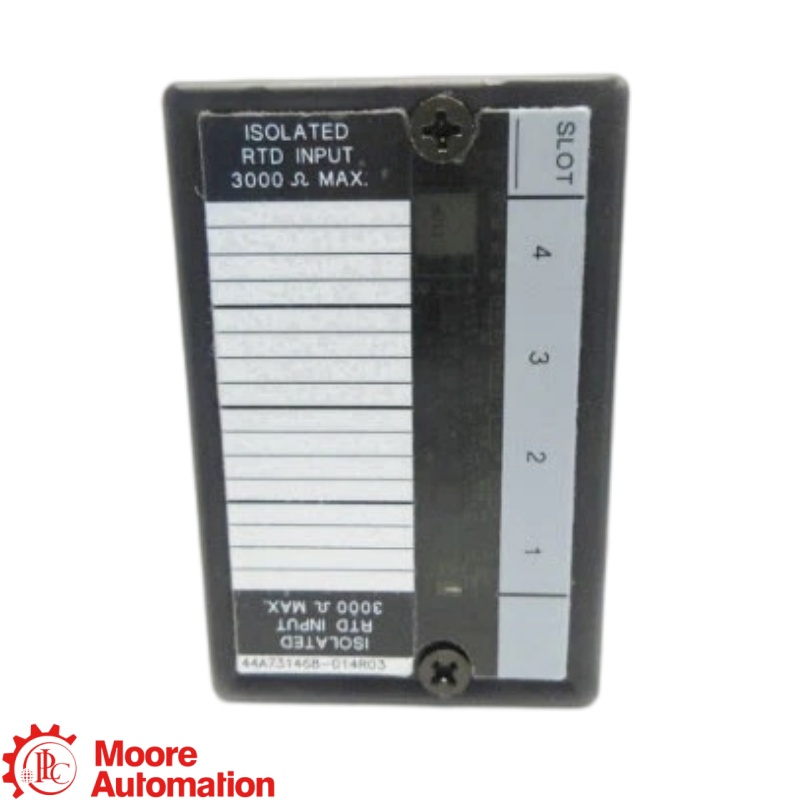 GE Fanuc IC670ALG621 4-Channel RTD Analog Input Module