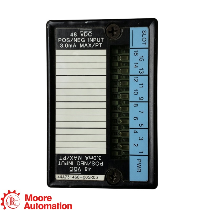 GE Fanuc IC670MDL641 48 VDC 16-Point Input Module