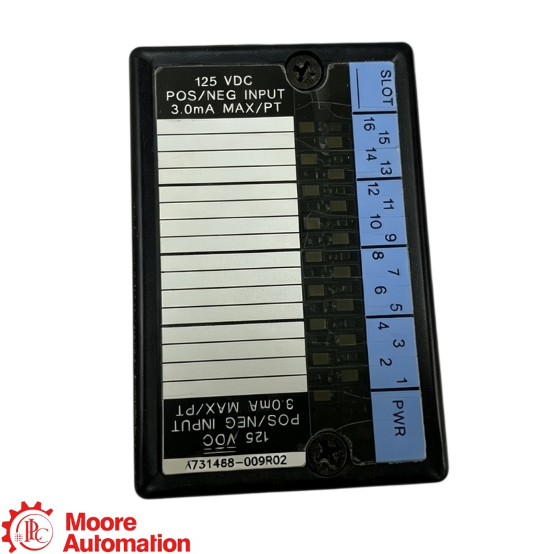 GE Fanuc IC670MDL642 125 VDC 16-Point Input Module