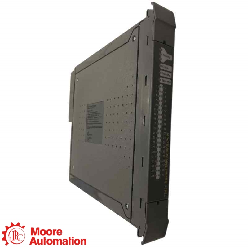 ICS Triplex T8431 Trusted TMR 40-Channel 24 Vdc Analog Input Module