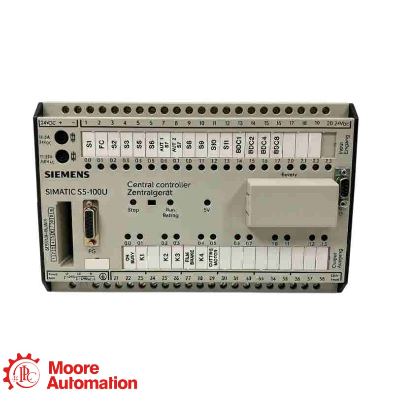 Siemens 6ES5101-8UA13 SIMATIC S5 Legacy Controller Referentie